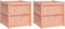 vidaXL - Plantenbakken - 2 - st - massief - douglashout