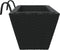 vidaXL - Plantenbakken - 2 - st - met - haken - poly - rattan - zwart