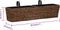 vidaXL - Plantenbakken - 2 - st - waterhyacint - bruin