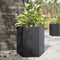 vidaXL - Plantenbakken - 2 - st - zeshoek - 46x40x45 - cm - staal - zwart