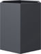vidaXL - Plantenbakken - 2 - st - zeshoek - 46x40x45 - cm - staal - antracietkleurig