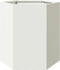 vidaXL - Plantenbakken - 2 - st - zeshoek - 46x40x45 - cm - staal - wit