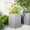 vidaXL - Plantenbakken - 2 - st - zeshoek - 46x40x45 - cm - gegalvaniseerd - staal