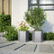 vidaXL - Plantenbakken - 2 - st - zeshoek - 46x40x45 - cm - gegalvaniseerd - staal