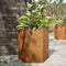 vidaXL - Plantenbakken - 2 - st - zeshoek - 46x40x45 - cm - weervast - staal