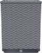 vidaXL - Plantenbakken - 4 - st - 30x30x37 - cm - polypropeen - donkergrijs