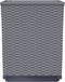 vidaXL - Plantenbakken - 4 - st - 30x30x37 - cm - polypropeen - donkergrijs