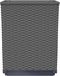 vidaXL - Plantenbakken - 4 - st - 30x30x37 - cm - polypropeen - zwart