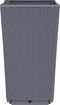 vidaXL - Plantenbakken - 4 - st - 32,5x32,5x57 - cm - polypropeen - grijs
