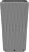 vidaXL - Plantenbakken - 4 - st - 32,5x32,5x57 - cm - polypropeen - lichtgrijs