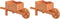 vidaXL-Plantenbakken-kruiwagen-2-st-47x15x19-cm-massief-vurenhout