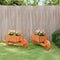 vidaXL-Plantenbakken-kruiwagen-2-st-47x15x19-cm-massief-vurenhout