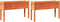 vidaXL - Plantenbakken - met - poten - 2 - st - cm - massief - grenenhout - wasbruin