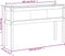 vidaXL - Plantenbakken - met - poten - 2 - st - cm - massief - grenenhout - wasbruin
