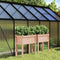 vidaXL - Plantenbakken - met - poten - 2 - st - massief - douglashout