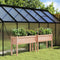 vidaXL - Plantenbakken - met - poten - 2 - st - massief - douglashout
