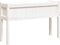 vidaXL - Plantenbakken - met - poten - 2 - st - massief - grenenhout - wit