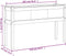 vidaXL - Plantenbakken - met - poten - 2 - st - massief - grenenhout - wit