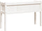 vidaXL - Plantenbakken - met - poten - 2 - st - massief - grenenhout - wit