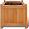 vidaXL - Plantenbakken - verhoogd - 2 - st - 30x30x30 - cm - hout
