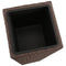 vidaXL - Plantenbakken - verhoogd - 3 - st - poly - rattan - bruin