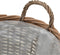 vidaXL - Plantenbakken - verhoogd - 4 - st - wicker - met - PE-voering