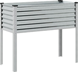 vidaXL - Plantenbank - 100x41x90 - cm - gegalvaniseerd - staal