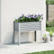 vidaXL - Plantenbank - 100x41x90 - cm - gegalvaniseerd - staal