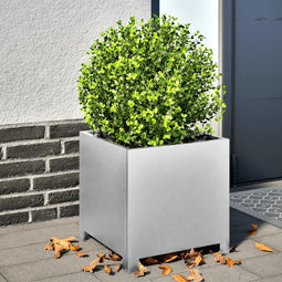 vidaXL - Plantenbank - 40x40x40 - cm - gegalvaniseerd - staal