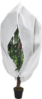 vidaXL - Plantenhoezen - met - ritssluiting - 2 - st - 70 - g/m² - 1,55x1,55 - m