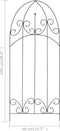 vidaXL - Plantenklimrekken - 3 - st - 40x100 - cm - ijzer - zwart