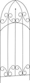 vidaXL - Plantenklimrekken - 3 - st - 40x100 - cm - ijzer - zwart