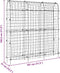 vidaXL - Plantenklimrekken - 4 - st - U-frame - staal