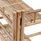 vidaXL - Plantenrek - bamboe - met - 3 - plankjes