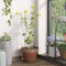 vidaXL - Plantenstaken - 20 - st - 61 - cm - staal - donkergroen