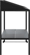 vidaXL - Plantenstandaard - 100x54,5x100 - cm - verzinkt - staal - antracietkleur