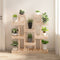 vidaXL - Plantenstandaard - 104,5x25x109,5 - cm - massief - grenenhout