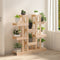 vidaXL - Plantenstandaard - 104,5x25x109,5 - cm - massief - grenenhout