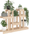 vidaXL - Plantenstandaard - 104,5x25x77,5 - cm - massief - grenenhout
