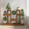 vidaXL - Plantenstandaard - 104,5x25x77,5cm - massief - grenenhout - honingbruin