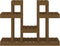 vidaXL - Plantenstandaard - 104,5x25x77,5cm - massief - grenenhout - honingbruin