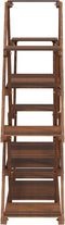 vidaXL - Plantenstandaard - 110x25x105 - cm - massief - vurenhout