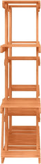 vidaXL - Plantenstandaard - 110x25x110,5 - cm - massief - vurenhout