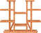 vidaXL - Plantenstandaard - 110x25x110,5 - cm - massief - vurenhout