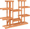vidaXL - Plantenstandaard - 110x25x110,5 - cm - massief - vurenhout