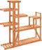 vidaXL - Plantenstandaard - 110x25x111 - cm - massief - vurenhout