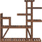 vidaXL - Plantenstandaard - 110x25x111 - cm - massief - vurenhout