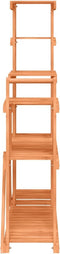 vidaXL - Plantenstandaard - 110x25x111 - cm - massief - vurenhout