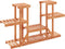 vidaXL - Plantenstandaard - 110x25x73 - cm - massief - vurenhout
