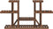 vidaXL - Plantenstandaard - 110x25x73 - cm - massief - vurenhout